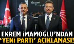 Ekrem İmamoğlu’ndan ‘Yeni Parti’ açıklaması!