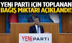 YENİ Parti için toplanan bağış açıklandı!