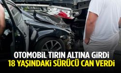 18 yaşındaki sürücü feci kazada can verdi