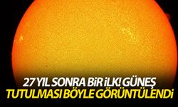 27 yıl sonra bir ilk! Güneş tutulması böyle görüntülendi