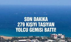 279 kişiyi taşıyan yolcu gemisi battı