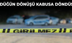 Düğün dönüşü kabusa döndü!