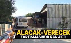 Alacak-verecek tartışması kanlı bitti: 1 yaralı