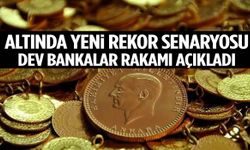 Altında yeni rekor senaryosu! Dev bankalar rakamı açıkladı