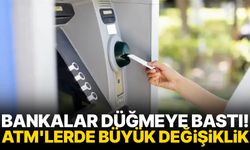 Bankalar düğmeye bastı! ATM'lerde büyük değişiklik