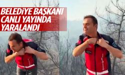 Belediye başkanı canlı yayında yaralandı!
