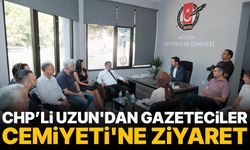 CHP’li Uzun'dan Gazeteciler Cemiyeti'ne ziyaret