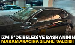 İzmir’de belediye başkanının makam aracına silahlı saldırı!