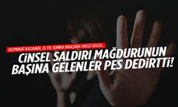 Cinsel saldırı mağdurunun başına gelenler pes dedirtti! Borçlu çıktı…