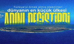 Dünyanın en küçük ülkesi adını değiştirdi!