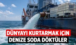 Dünyayı kurtarmak için denize 62 bin litre soda döktüler