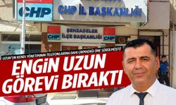 CHP Manisa İl Başkanı Engin Uzun görevinden ayrılıyor!