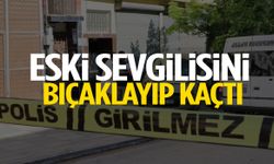Eski sevgilisini bıçaklayıp kaçtı!