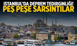 İstanbul'da deprem tedirginliği! Peş peşe sarsıntılar...