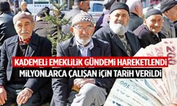Kademeli emeklilik gündemi hareketlendi… Milyonlarca çalışan için tarih verildi!