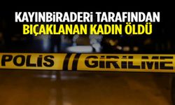 Kayınbiraderi tarafından bıçaklanan kadın öldü!