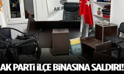 AK Parti ilçe binasına saldırı