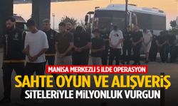 Manisa merkezli 5 ilde operasyon… Sahte oyun ve alışveriş siteleriyle milyonluk vurgun!