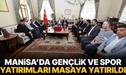 Manisa’da gençlik ve spor yatırımları masaya yatırıldı