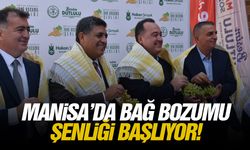 Manisa’da Bağ Bozumu Şenliği başlıyor!