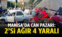 Manisa’da can pazarı: 2’si ağır 4 yaralı!