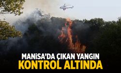Manisa'da çıkan yangından güzel haber