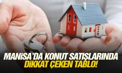 Manisa’da konut satışlarında dikkat çeken tablo!