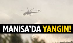 Manisa’da yangın! Havadan ve karadan müdahale ediliyor…
