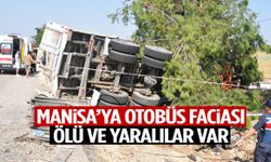 Manisa’da yolcu otobüsü faciası: Ölü ve yaralılar var!