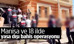 Manisa’nın da aralarında bulunduğu 19 ilde yasa dışı bahis operasyonu