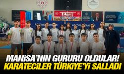 Manisa’nın gururu oldular! Karateciler Türkiye’yi salladı