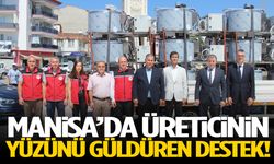 Manisa’da üreticinin yüzünü güldüren destek!