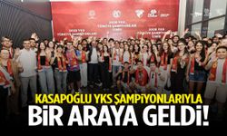 Mehmet Kasapoğlu YKS şampiyonlarıyla buluştu