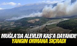 Muğla’da alevler Kaş’a dayandı! Yangın ormana sıçradı