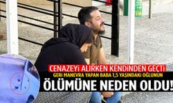 Ölümüne neden olduğu bebeğinin cenazesini alırken kendinden geçti!