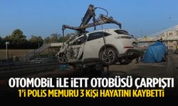 Otomobil ile İETT otobüsü çarpıştı: 1’i polis memuru 3 kişi öldü
