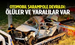 Otomobil şarampole devrildi: Ölüler ve yaralılar var!