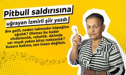 Pitbull saldırısında parmağını kaybeden İzmirli şiir yazdı