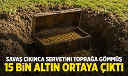 Savaş çıkınca toprağa gömmüş... 15 bin sikke bulundu