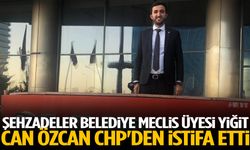 Şehzadeler Belediye Meclis Üyesi Yiğit Can Özcan CHP'den istifa etti