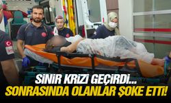 Sinir krizi geçirdi... Sonrasında olanlar şoke etti!