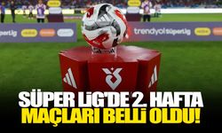 Süper Lig'de 2. hafta maçları belli oldu!