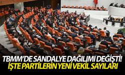 TBMM’de sandalye dağılımı değişti! İşte partilerin yeni vekil sayıları