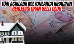 TÜİK açıkladı! Milyonlarca kiracının beklediği oran belli oldu