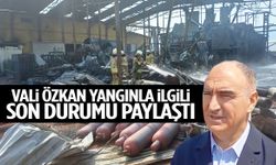 Vali Özkan’dan yangınla ilgili korkutan açıklama: 2 kişi içeride olabilir!
