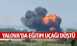 Yalova’da eğitim uçağı düştü