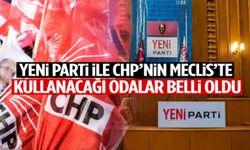 YENİ Parti ile CHP’nin Meclis’te kullanacağı odalar belli oldu!