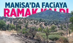 Yıldırım düşer düşmez alevler sardı! Manisa'da faciaya ramak kaldı