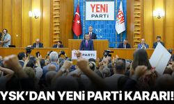 YSK'dan YENİ Parti kararı!