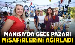 Yunusemre'de gece pazarı misafirlerini ağırladı